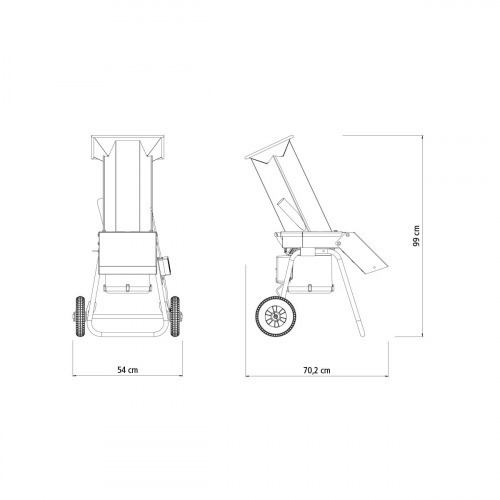 Triturador de res�duos org�nicos 2 hp bivolt -TRO25
