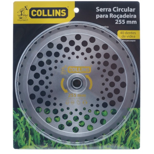 L�mina para ro�adeira com 40 dentes 255 x 20 mm - 876178