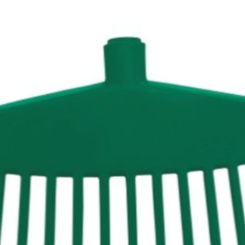 Vassoura pl�stica 21 dentes tipo ancinho sem cabo