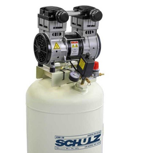 Compressor de ar odontol�gico 10 p�s 62,6 litros 2 hp - CSD 10/60  220V