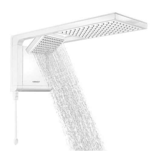 Chuveiro eletr�nico 7800 watts 220V branco - Acqua Duo Ultra