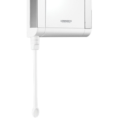 Chuveiro eletr�nico 7800 watts 220V branco cromado - Acqua Duo Ultra