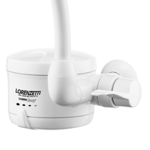 Torneira elétrica de parede bica móvel 5500 Watts - Loren Easy 220V Torneira elétrica de parede bica móvel 5500 Watts - Loren Easy 220V