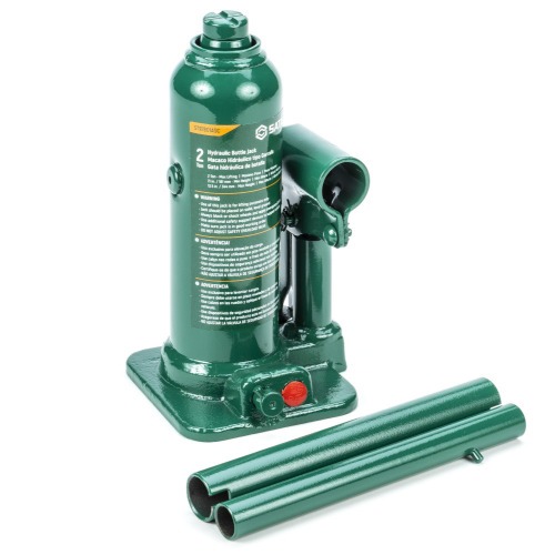 Macaco hidr�ulico tipo garrafa capacidade de 10 toneladas - ST97805ASC