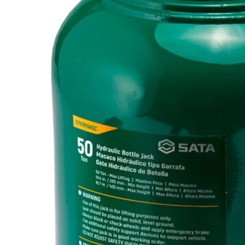 Macaco hidr�ulico tipo garrafa capacidade de 50 toneladas - ST97810ASC