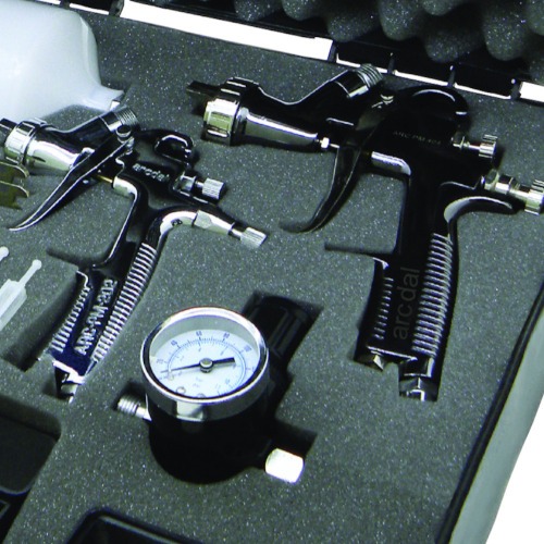 Kit acessórios para compressor de ar com 9 peças e maleta - ARC-MLT-PM404 Kit acessórios para compressor de ar com 9 peças e maleta - ARC-MLT-PM404