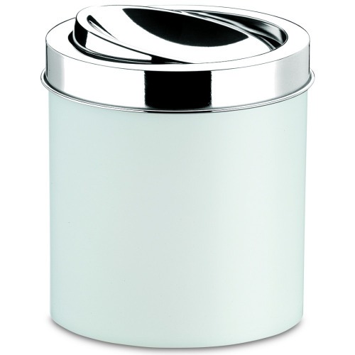 Lixeira pl�stica com tampa bascular inox 5,4L - 3401/202