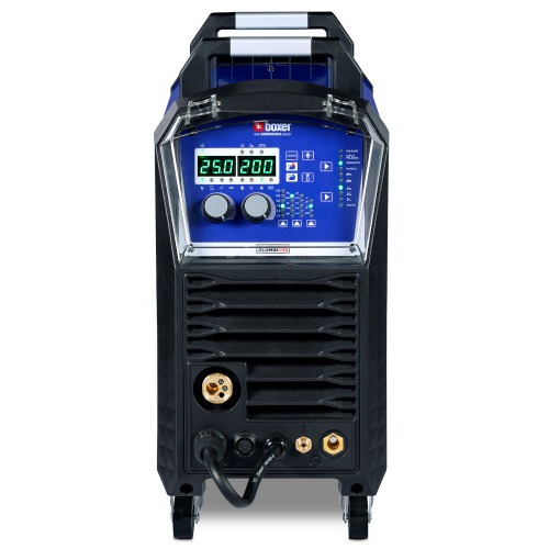 Inversora de solda multiprocesso 200A para eletrodo Mig e Tig - ALUMIG-200DP  220V