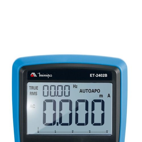 Mult�metro digital port�til 600 volts CAT IV - ET-2402B