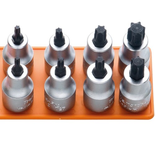 Jogo de soquete ponta trafix encaixe 1/2