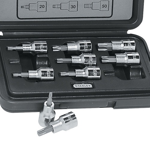 Jogo de soquete hexalobular encaixe de 1/2 Jogo de soquete hexalobular encaixe de 1/2