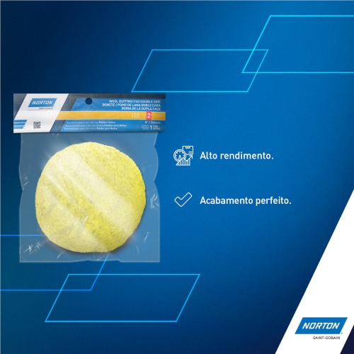 Boina de l� dupla face para polimento 8