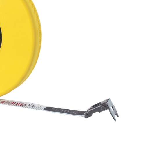 Trena fechada com fita de fibra de vidro com 30 metros