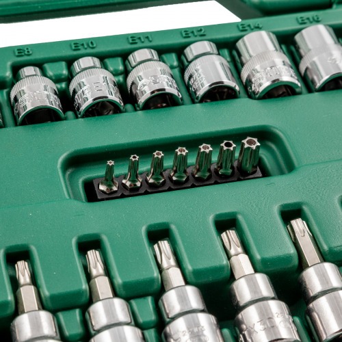 Jogo de soquetes e chaves E-Torx com 35 pe�as - ST09010SJ