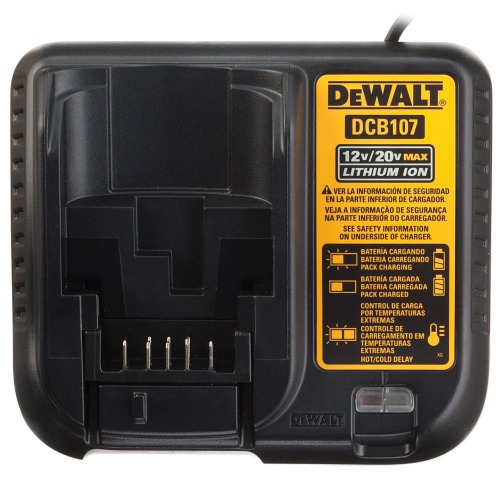 Carregador para bateria de íons de lítio - DCB107 110V/220V Carregador para bateria de íons de lítio - DCB107 110V/220V