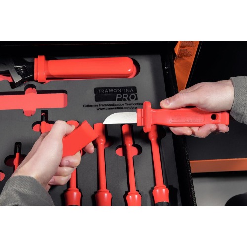 Faca reta desencapadora de cabos 7