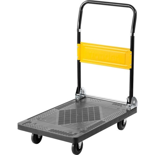 Carro plataforma com tampo plástico capacidade 150 kg Carro plataforma com tampo plástico capacidade 150 kg