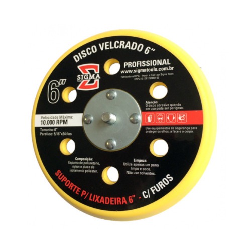 Disco com velcro 6 Disco com velcro 6