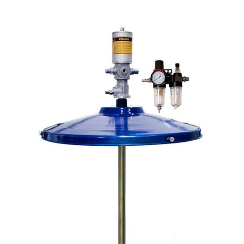 Propulsora pneumática para graxa para tambor de 200kg - 9415 Propulsora pneumática para graxa para tambor de 200kg - 9415