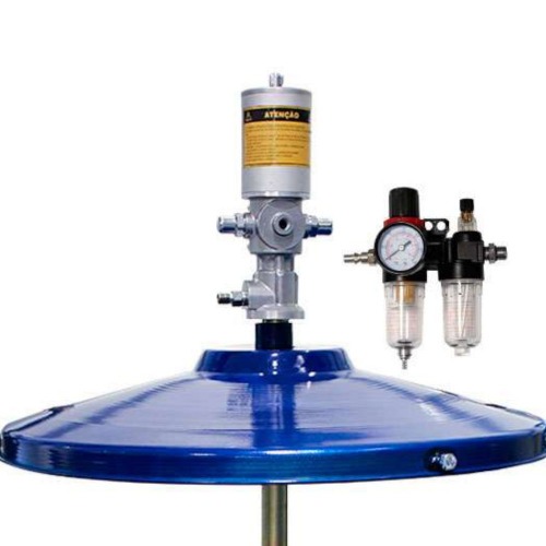 Propulsora pneumática para graxa para tambor de 200kg - 9415 Propulsora pneumática para graxa para tambor de 200kg - 9415