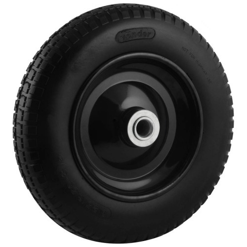 Roda completa com pneu maci�o 1