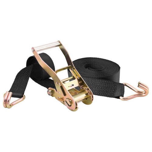 Cinta com catraca para amarração de carga capacidade 3,0 toneladas - CC300 Cinta com catraca para amarração de carga capacidade 3,0 toneladas - CC300