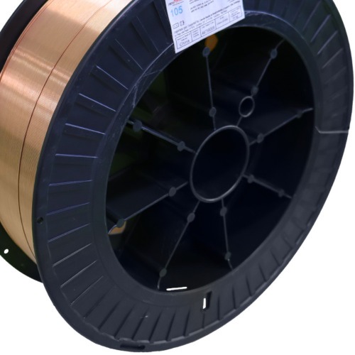 Arame para solda mig s�lido cobreado 0,8 mm 15 kg - Red Force 56
