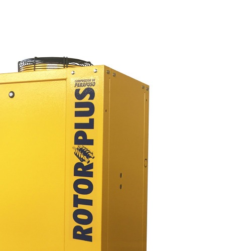 Compressor de ar de parafuso 10 hp 100 litros 11 bar 220V - Rotor Plus 10 Compressor de ar de parafuso 10 hp 100 litros 11 bar 220V - Rotor Plus 10