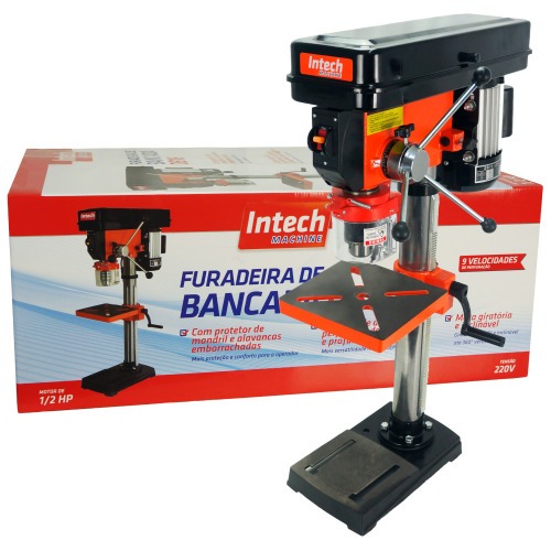 Furadeira de bancada 1/2 hp mandril de 5/8