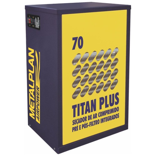 Secador de ar comprimido por refrigera��o 70 pcm - Titan Plus 70  220V