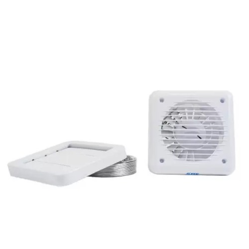 Exaustor para banheiro di�metro de 126 mm com grade e duto - KIT ITC 125  110V