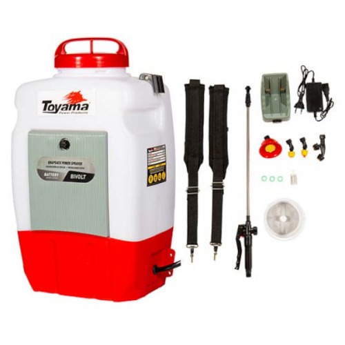 Pulverizador costal agr�cola a bateria 12V 16 litros - TEBS16B