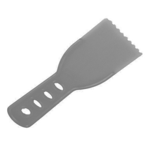 Esp�tula pl�stica dentada 60 mm