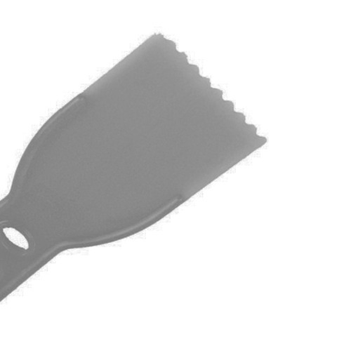 Esp�tula pl�stica dentada 60 mm