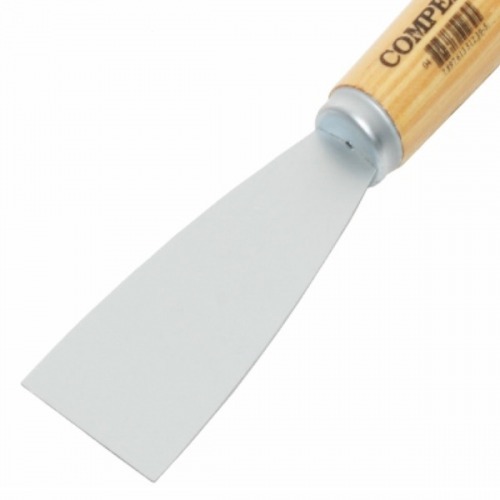 Esp�tula em a�o temperado com cabo de madeira n� 4