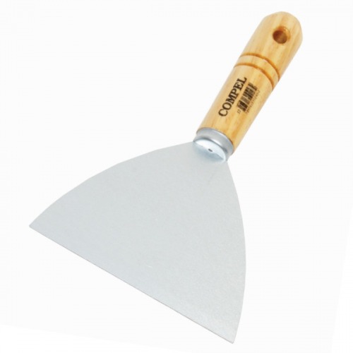 Esp�tula em a�o temperado com cabo de madeira n� 12