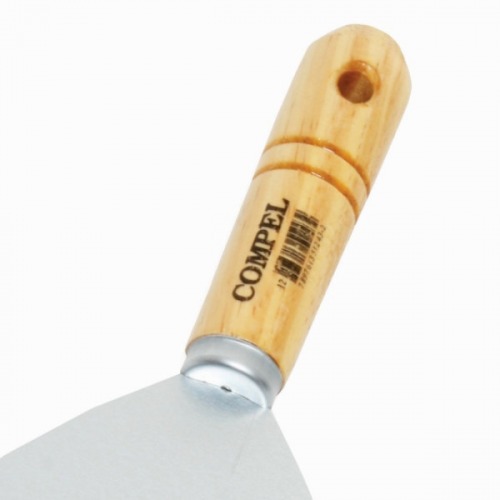 Esp�tula em a�o temperado com cabo de madeira n� 12