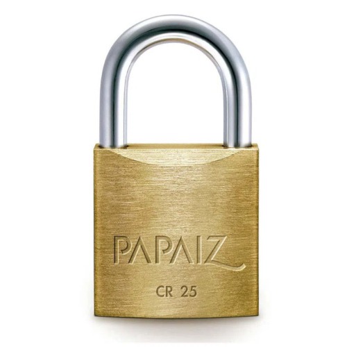 Cadeado em lat�o de 25 mm - CR25