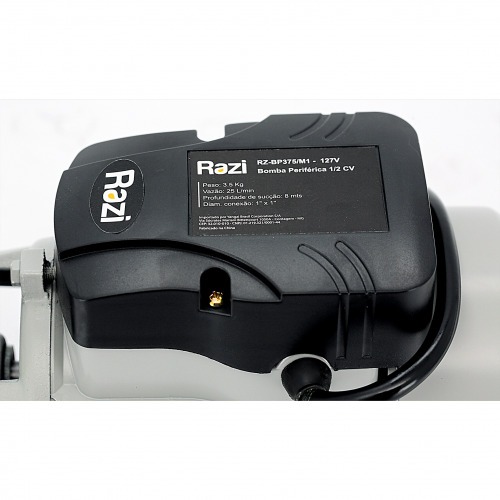 Motobomba perif�rica 1/2 hp monof�sica 21155 - RZ-BP375  220V