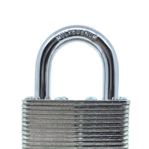 Cadeado em a�o l�minado 40 mm com chave plana