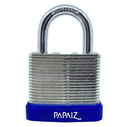 Cadeado em a�o l�minado 40 mm com chave plana