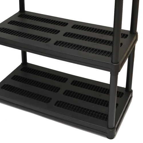 Estante plástica com 4 prateleiras - PTR13 Estante plástica com 4 prateleiras - PTR13