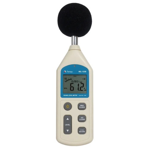 Decibelímetro digital com medição 30 à 130 dB - MSL-1355B Decibelímetro digital com medição 30 à 130 dB - MSL-1355B