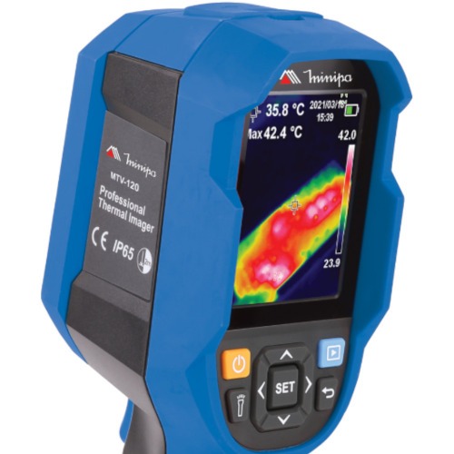 C�mera t�rmica pontual infravermelha 640 x 480 pixels -10�C a 400�C - MTV-120