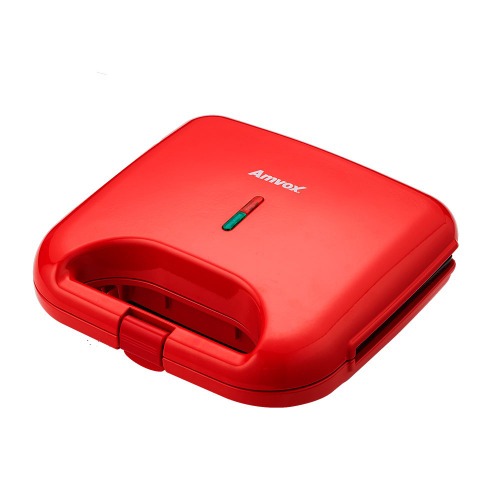 Sanduicheira Grill antiaderente 750 watts - AMS 370 RED 110V Sanduicheira Grill antiaderente 750 watts - AMS 370 RED 110V