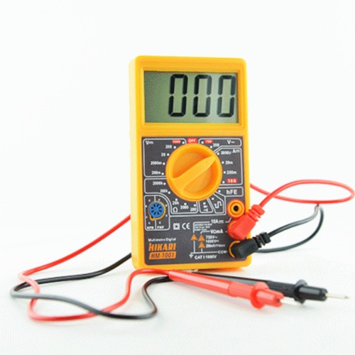 Mult�metro digital port�til 1000V CAT I - HM-1001
