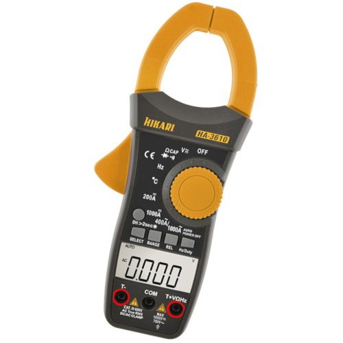 Alicate amper�metro digital CAT III 600V - HA-3610