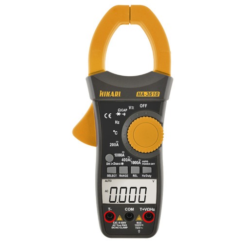 Alicate amper�metro digital CAT III 600V - HA-3610