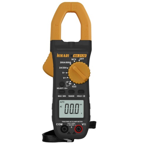 Alicate amper�metro digital CAT II 600V - HA-3120