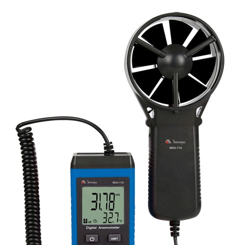 Anemômetro digital 1,4 - 108 Km/h - MDA-11A Anemômetro digital 1,4 - 108 Km/h - MDA-11A
